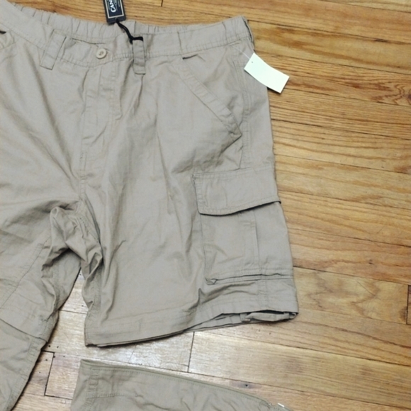 Canyon Creek Convertible Pant Men's Khaki Size XL - Picture 7 of 8